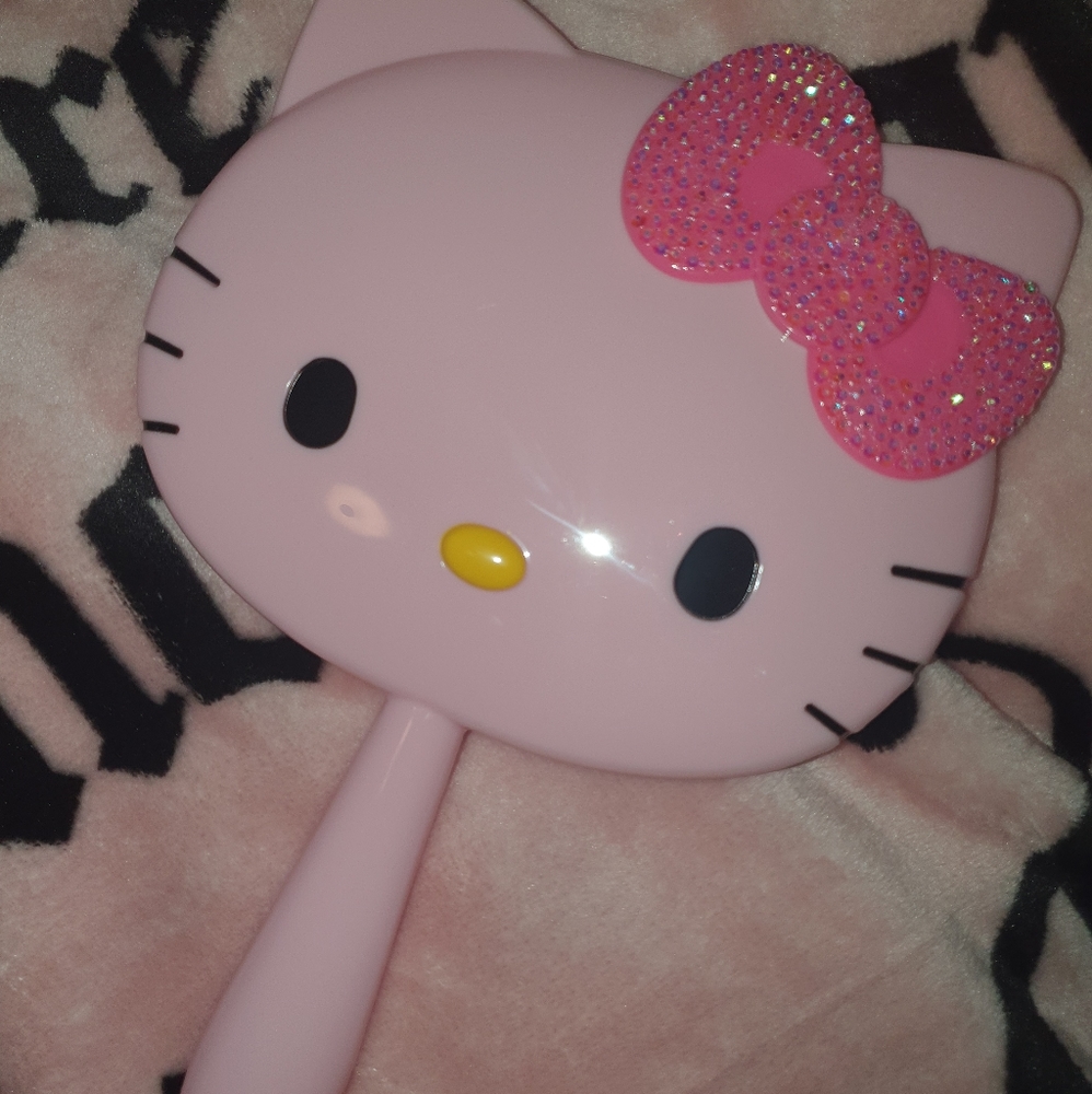 Hello Kitty Blong Hand Mirror